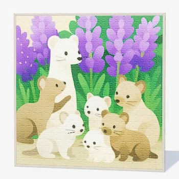 담비 무리의 모임